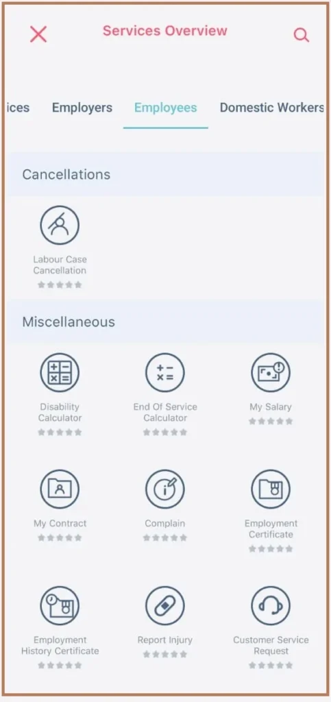 MOHRE Enquiry By Mohre App